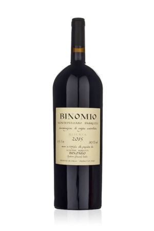 Binomio Montepulciano d’Abruzzo Riserva D.O.C